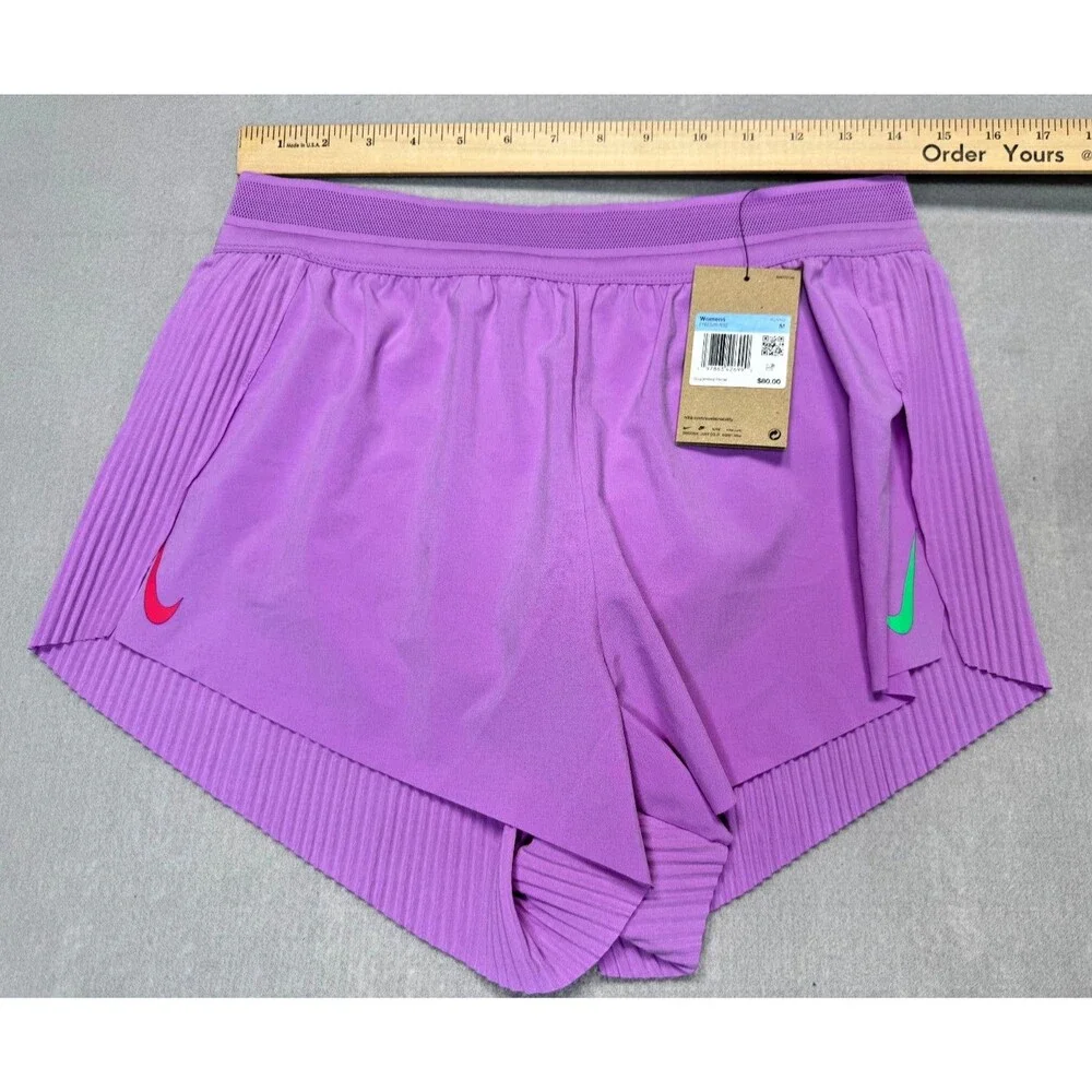 Nike Dri-FIT ADV Purple Running Shorts FN2328-532 Women’s Size Medium